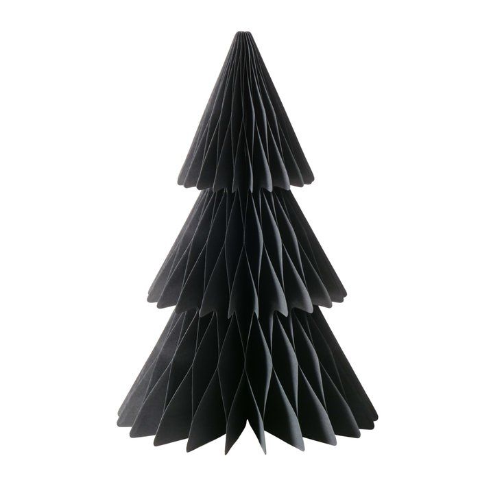 Papierbaum schwarz