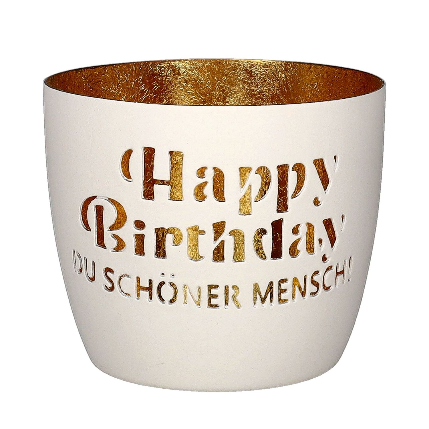 MADRAS WINDLICHT MOTIV: HAPPY BIRTHDAY DU SCHÖNER MENSCH