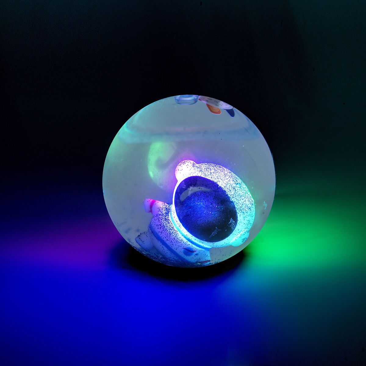 Leuchtender Flummi - Space - Light-Up Bouncy Ball