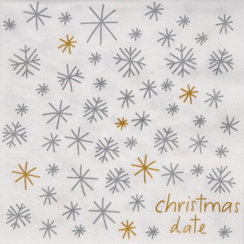 SERVIETTEN Christmas date