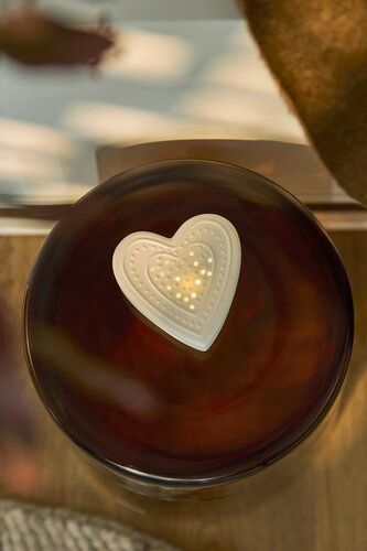 LED Lebkuchen Licht Herz
