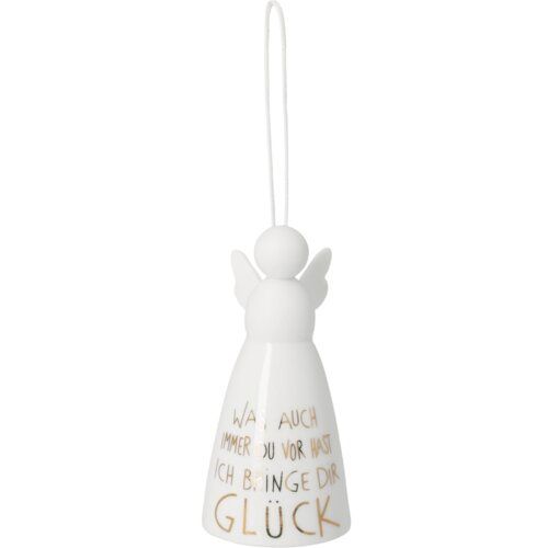 Ornament Engel ich bringe dir Glück