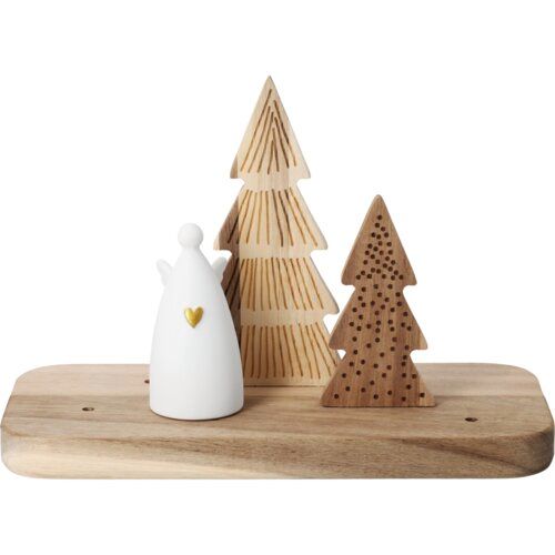 Weihnachtslandschaft Engel