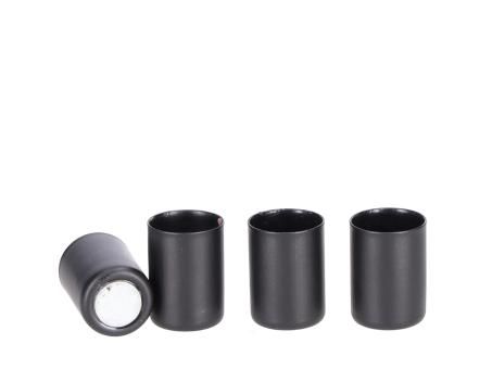 Magnetkerzenhalter Metall schwarz