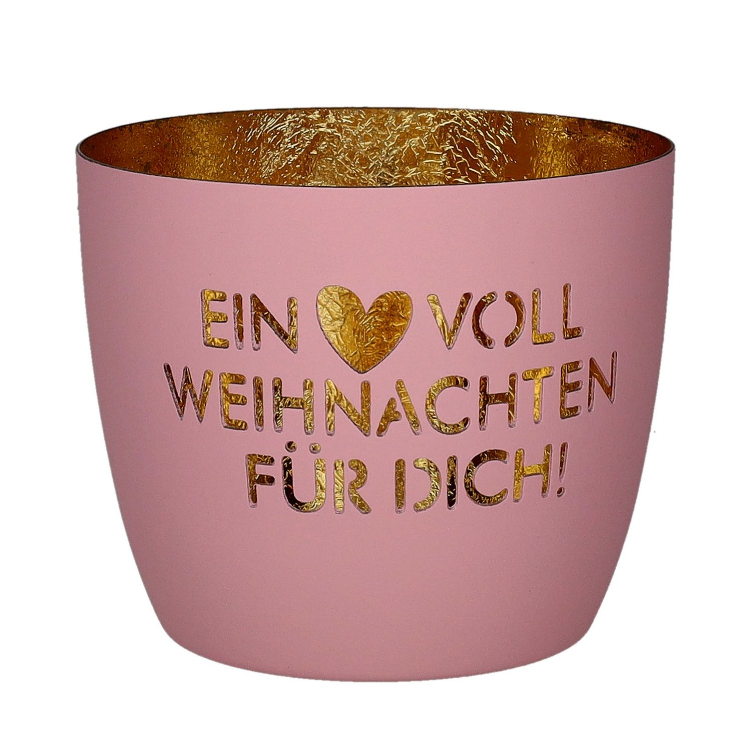 MADRAS WINDLICHT MOTIV: EIN HERZ VOLL WEIHNACHTEN FÜR DICH