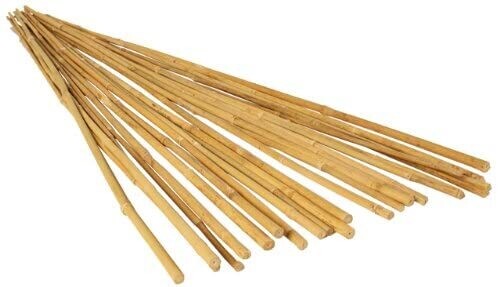 Natural Untreated Bamboo Stakes - 3 ft. X 12-14mm (1/2"), qty 40