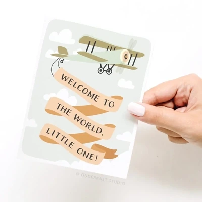 Welcome To The World, Little One! Greeting Card