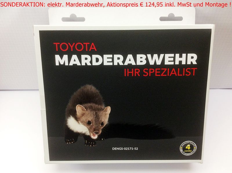 Original-Zubehör für Ihren Toyota - Aktionspreise !