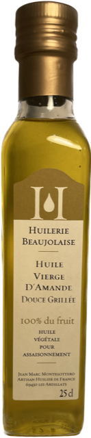 HUILE VIERGE D’AMANDE DOUCE GRILLÉE  100% FRUIT 25 CL