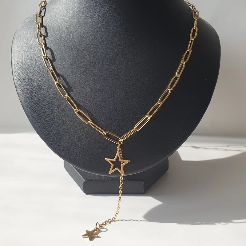 Collier étoile filante 