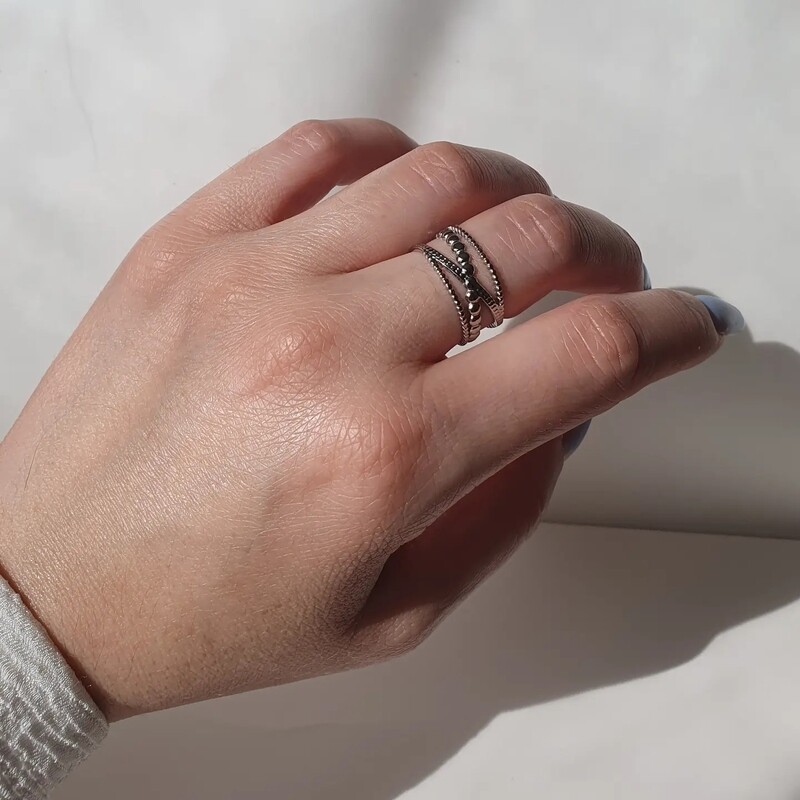 Bague croisé 