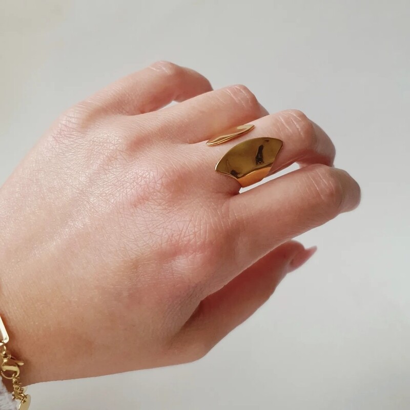 Bague gingko 
