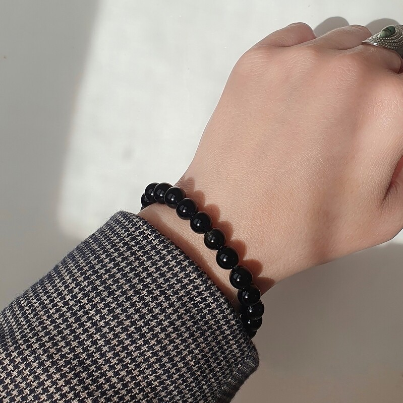 Bracelet pierre naturelle onyx