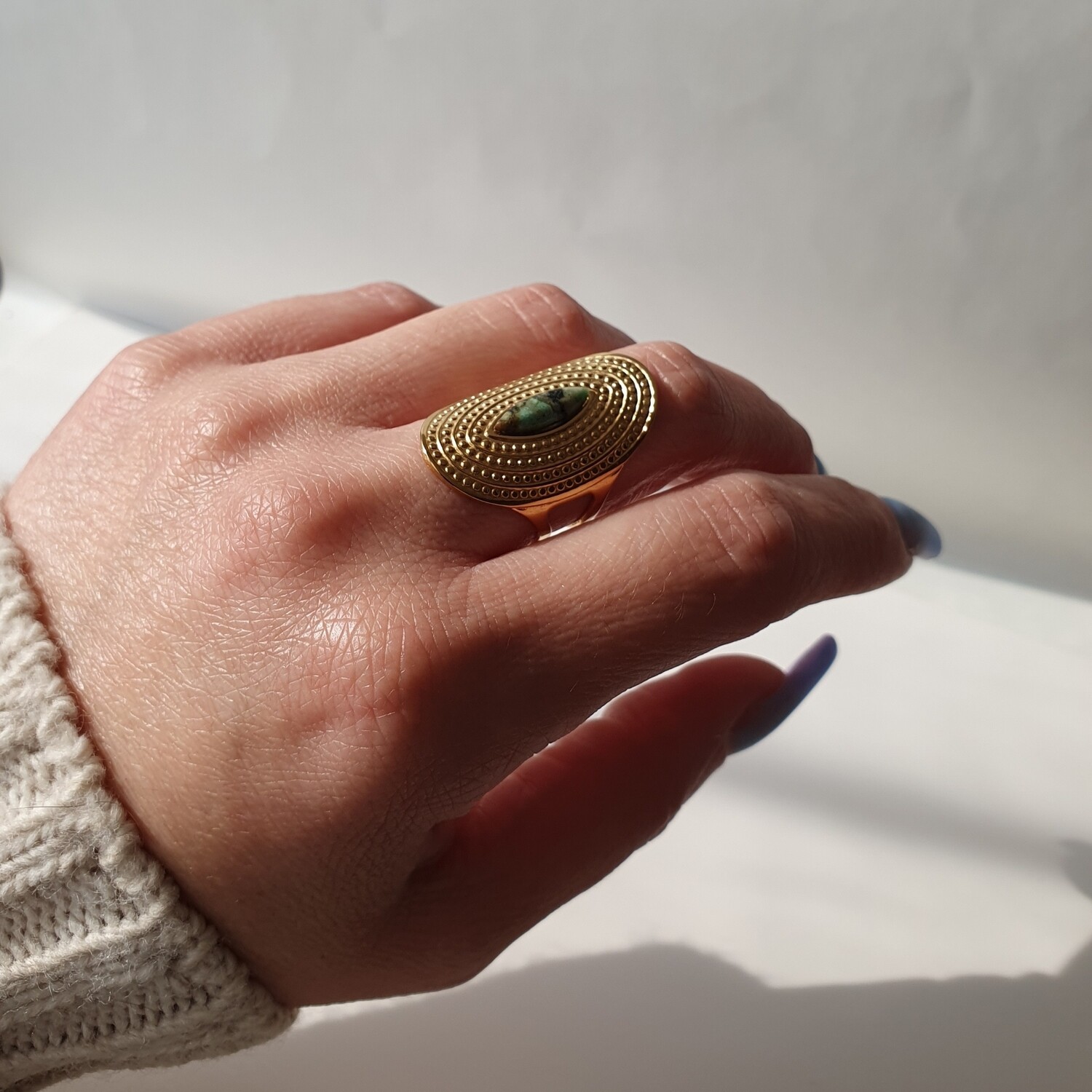 Bague large