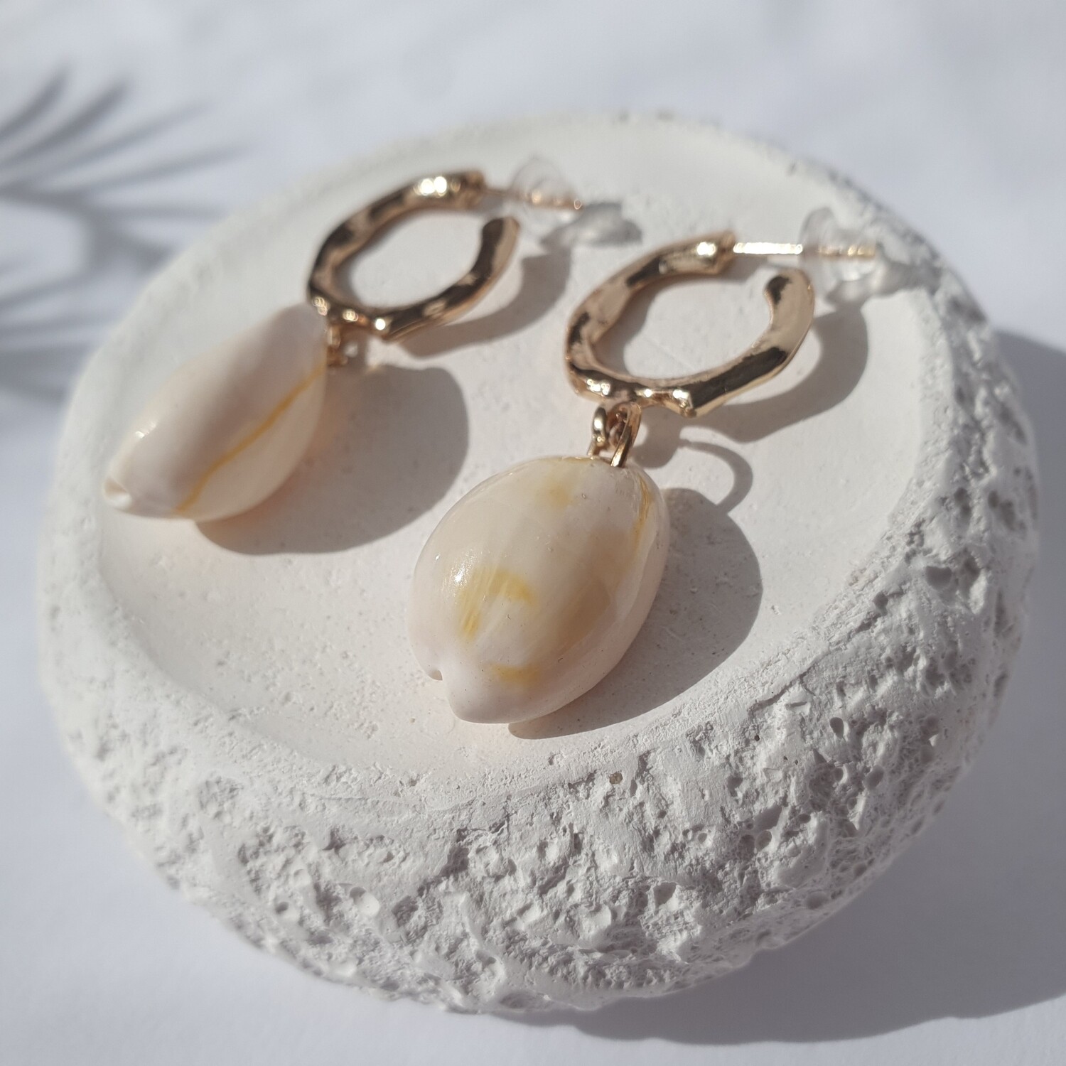 Boucles d'oreilles coquillage