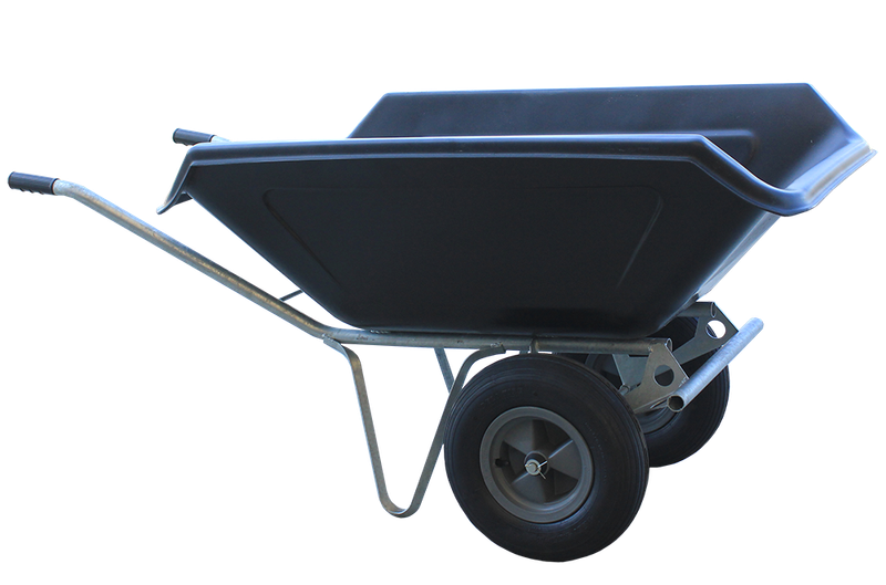 Profi Schubkarre 2-Rad - 250 Liter (starr)