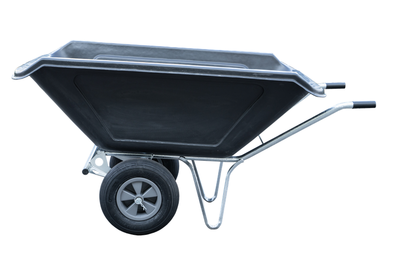 Profi 2-Rad Schubkarre - 400 Liter (starr)