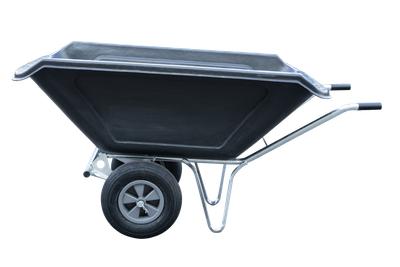 Profi 2-Rad Schubkarre - 400 Liter (starr)