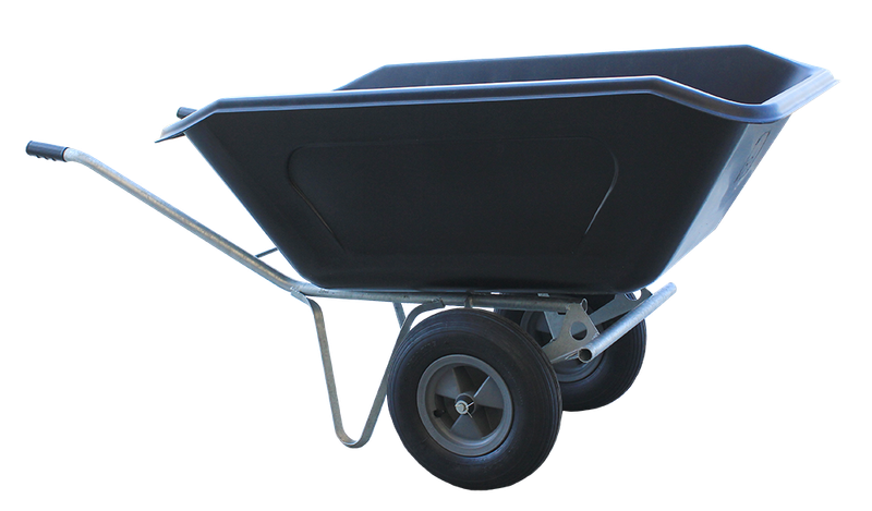 Profi 2 - Rad Schubkarre - 350 Liter (starr)