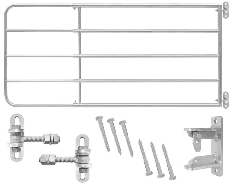​Verstellbares Weidezauntor Länge: 205-300cm Höhe: 110 cm