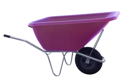 Profi Schubkarre 1-Rad - 200 Liter (starr) PINK Profi Schubkarre 1-Rad - 200 Liter (starr) PINK