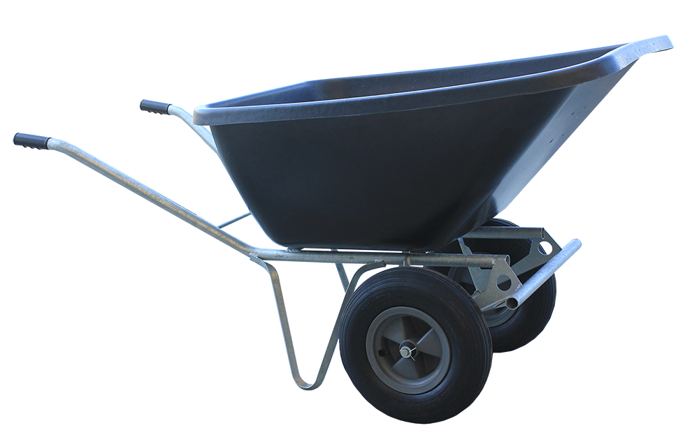 Profi Schubkarre 2-Rad - 200 Liter (starr)