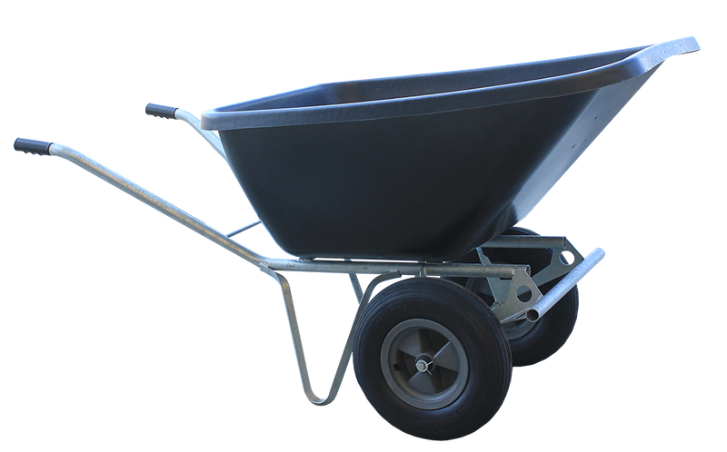 Profi Schubkarre 2-Rad - 200 Liter (starr)