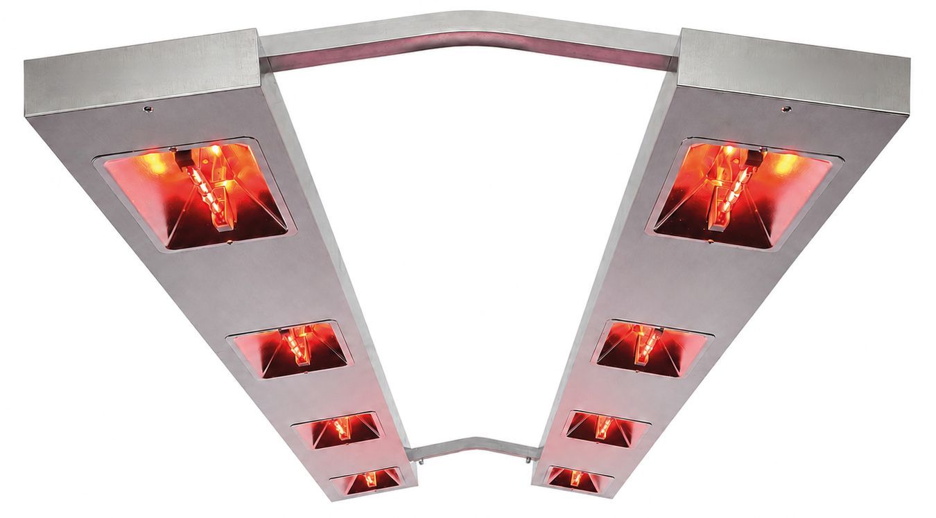 Pferde-Solarium 2 Reihen 8x150 Watt Pferde-Solarium 2 Reihen 8x150 Watt