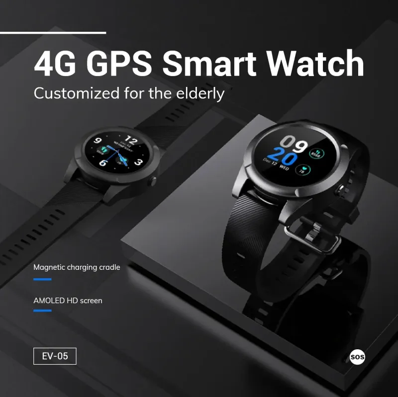 4G GPS SOS-Horloge