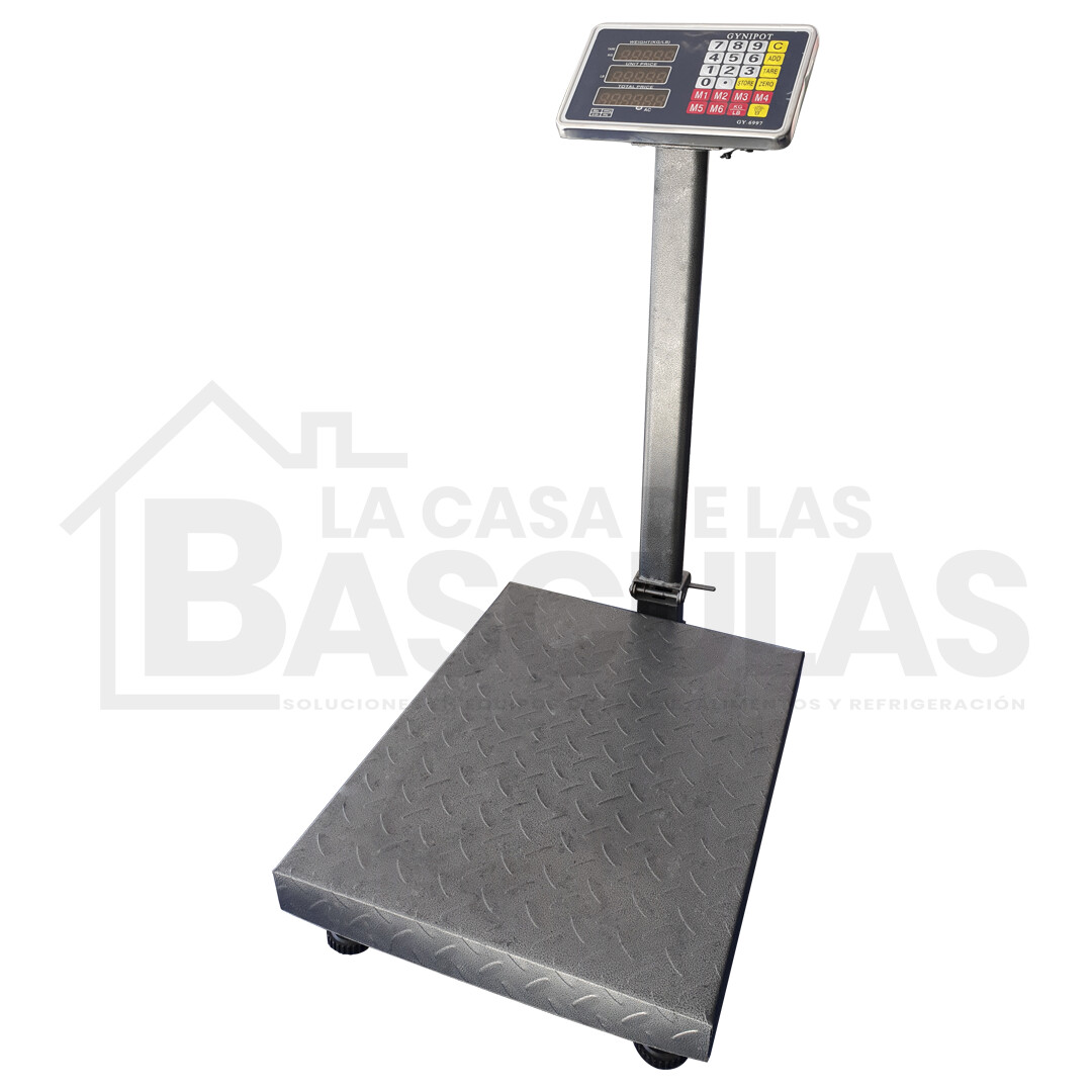 BASCULA DE PEDESTAL EN ALFAJOR GYNIPOT 300KG