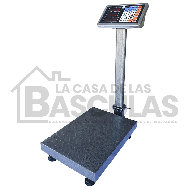 BASCULA DE PEDESTAL TEK 150KG EN ALFAJOR