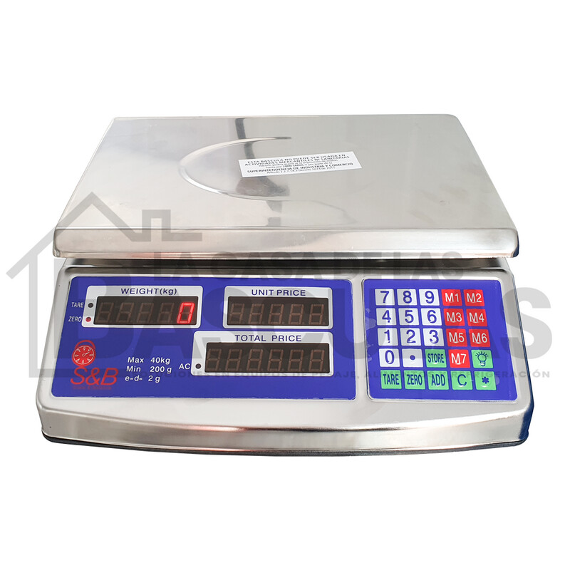 BASCULA DE MESA S&B 30 KG
