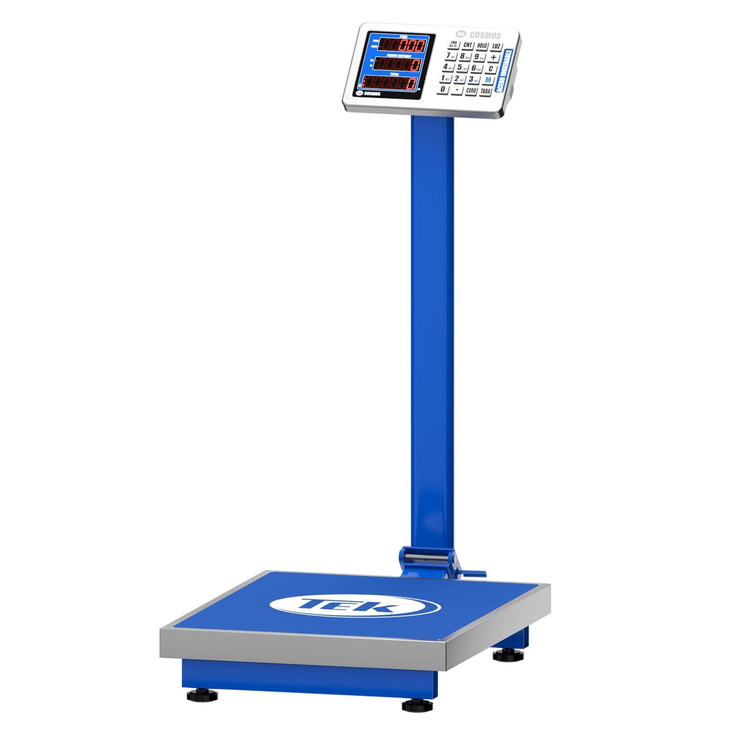 BÁSCULA PEDESTAL TEK ACERO 300KG BÁSCULA PEDESTAL TEK ACERO 300KG