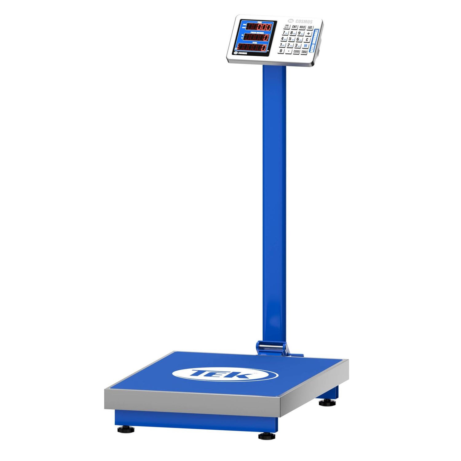 BÁSCULA PEDESTAL TEK ACERO 500KG BÁSCULA PEDESTAL TEK ACERO 500KG