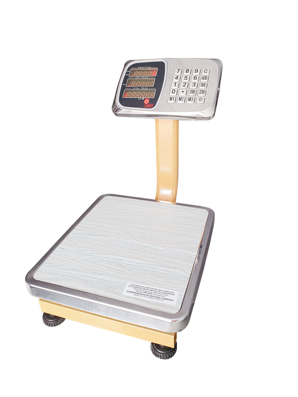 BÁSCULA PEDESTAL COMERCIAL 60KG