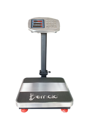 BÁSCULA PEDESTAL EN ACERO 60KG