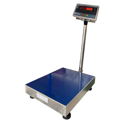 BÁSCULA PEDESTAL EN ACERO 300KG