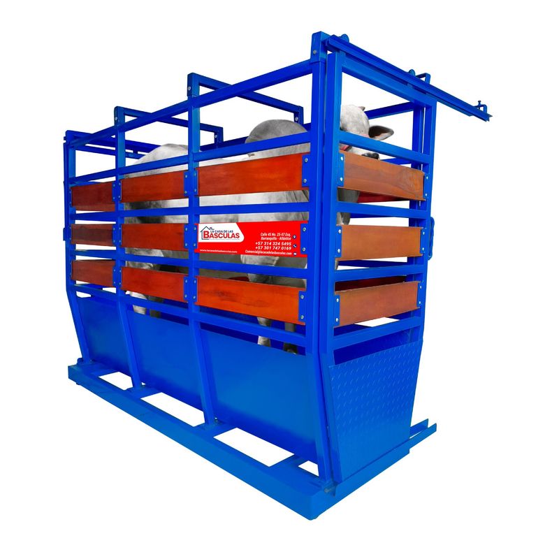 BÁSCULA GANADERA TIPO CORRAL BÁSCULA GANADERA TIPO CORRAL
