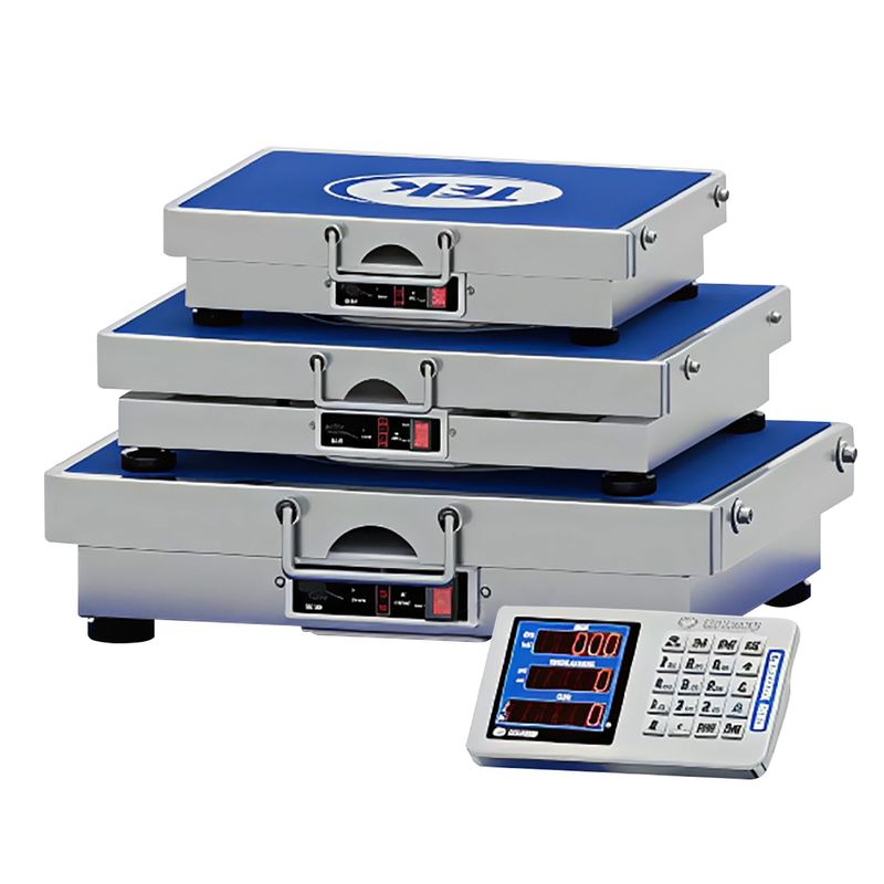 BASCULA INALAMBRICA EN ACERO TEK 200/300/500KG