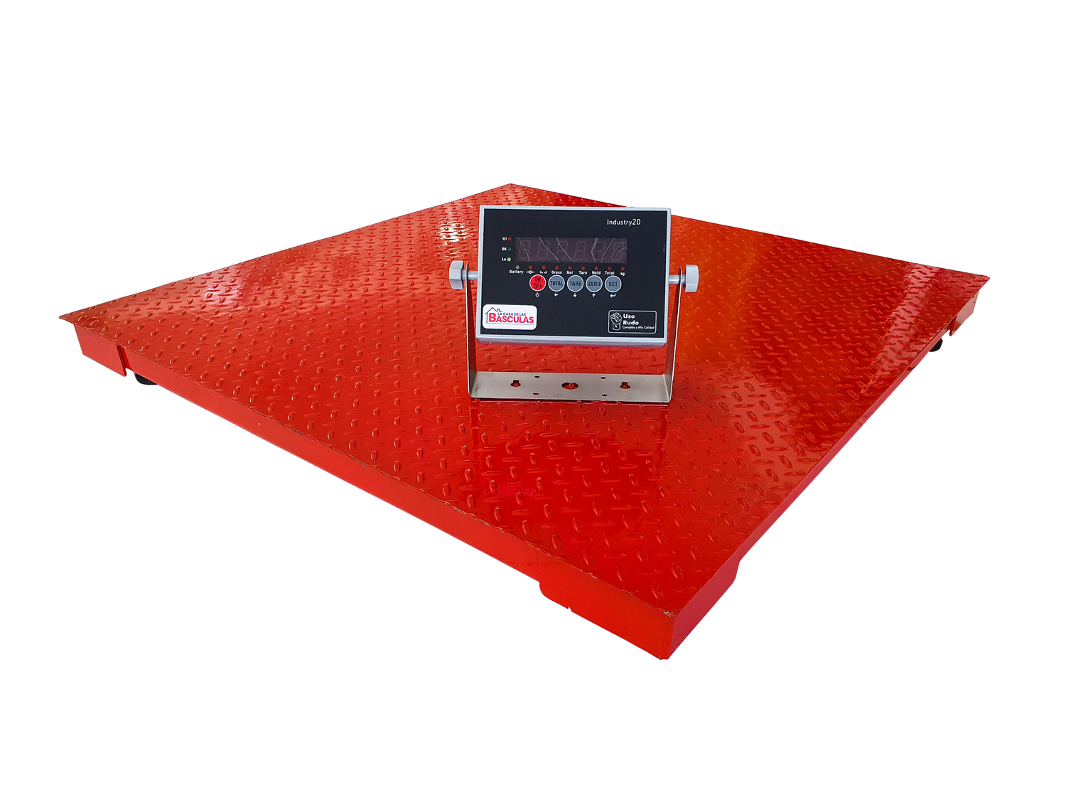 BÁSCULA PLATAFORMA METAL GALVANIZADO