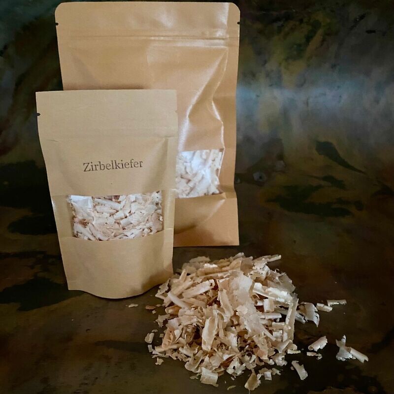 Zirbelholz Spähne