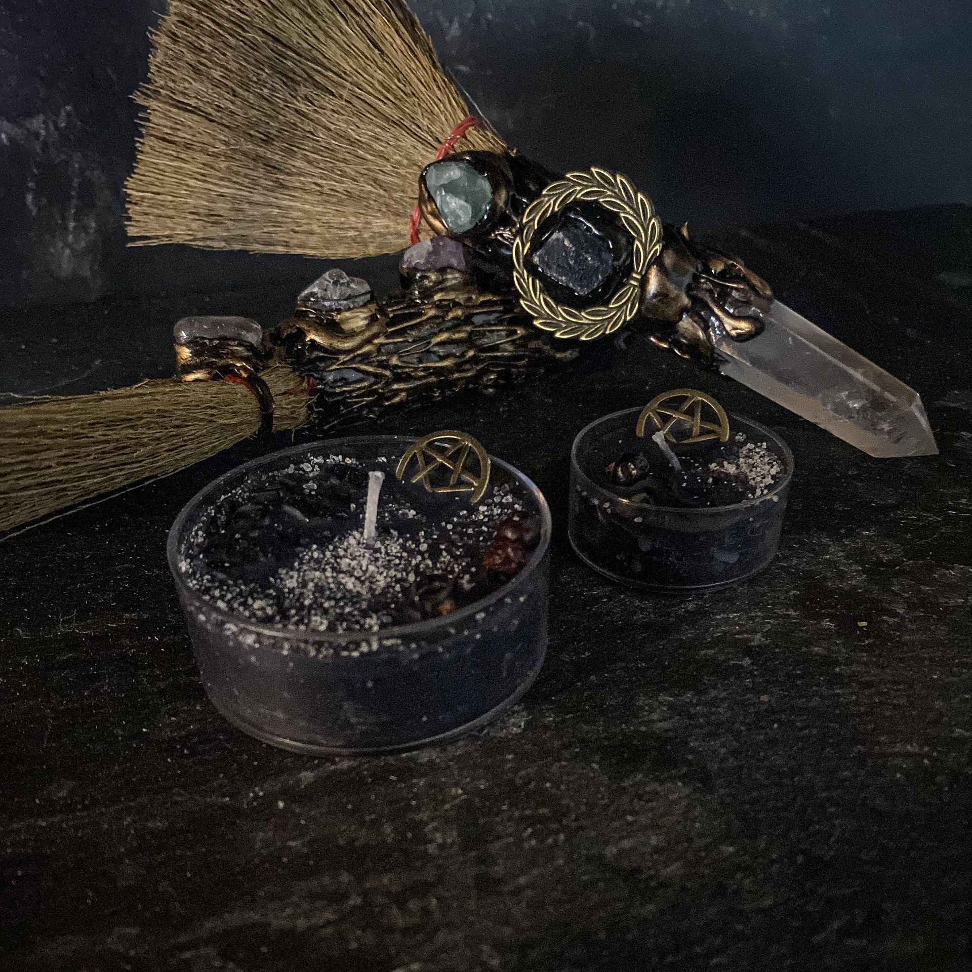 Ritual-Teelicht Schutz