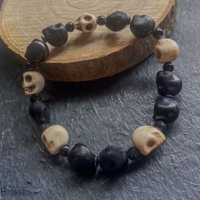 Totenkopf Armband