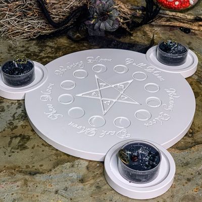 Ritualschale für 3 Teelichter