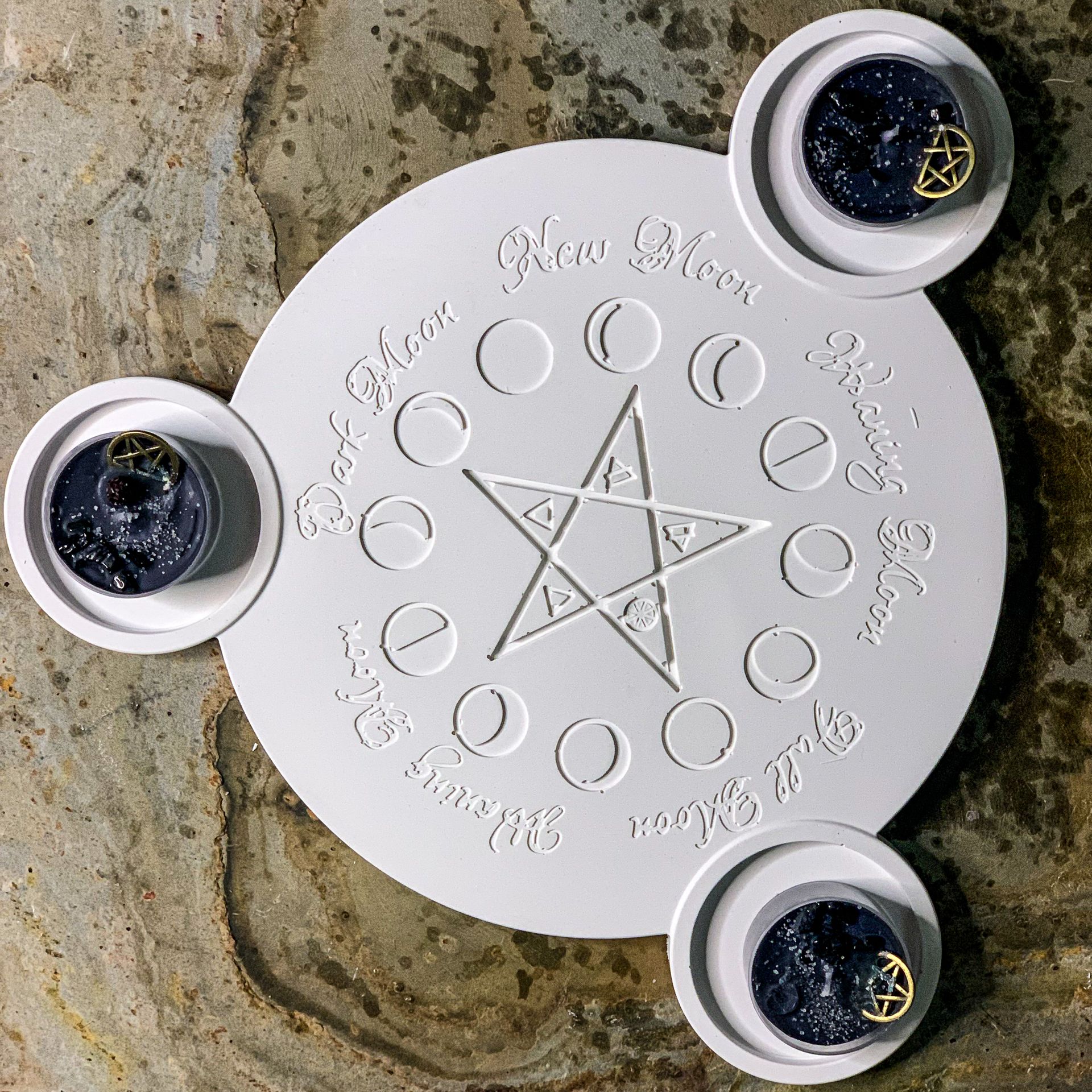 Ritualschale für 3 Teelichter