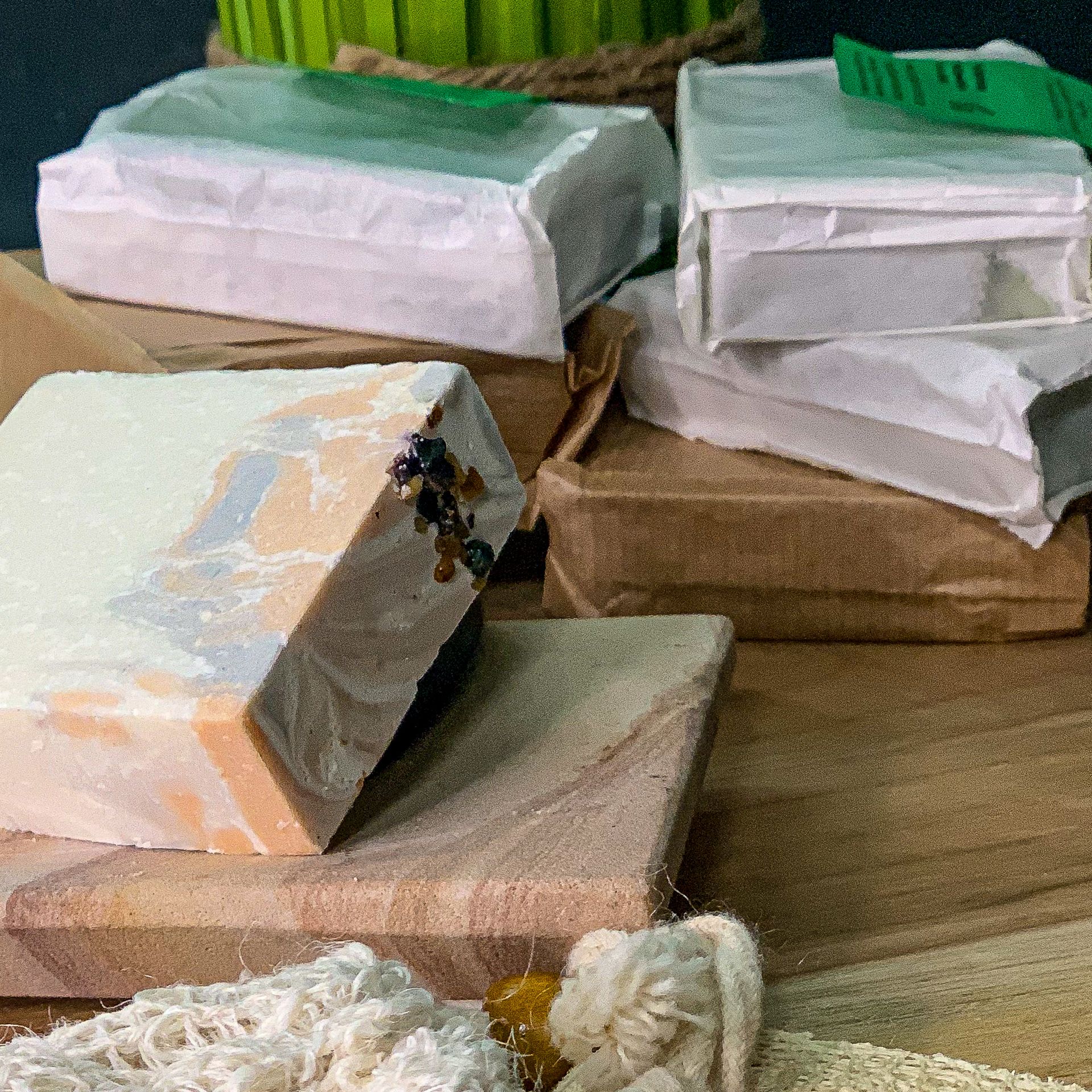 Schutzschaum (Weihrauch Soleseife)