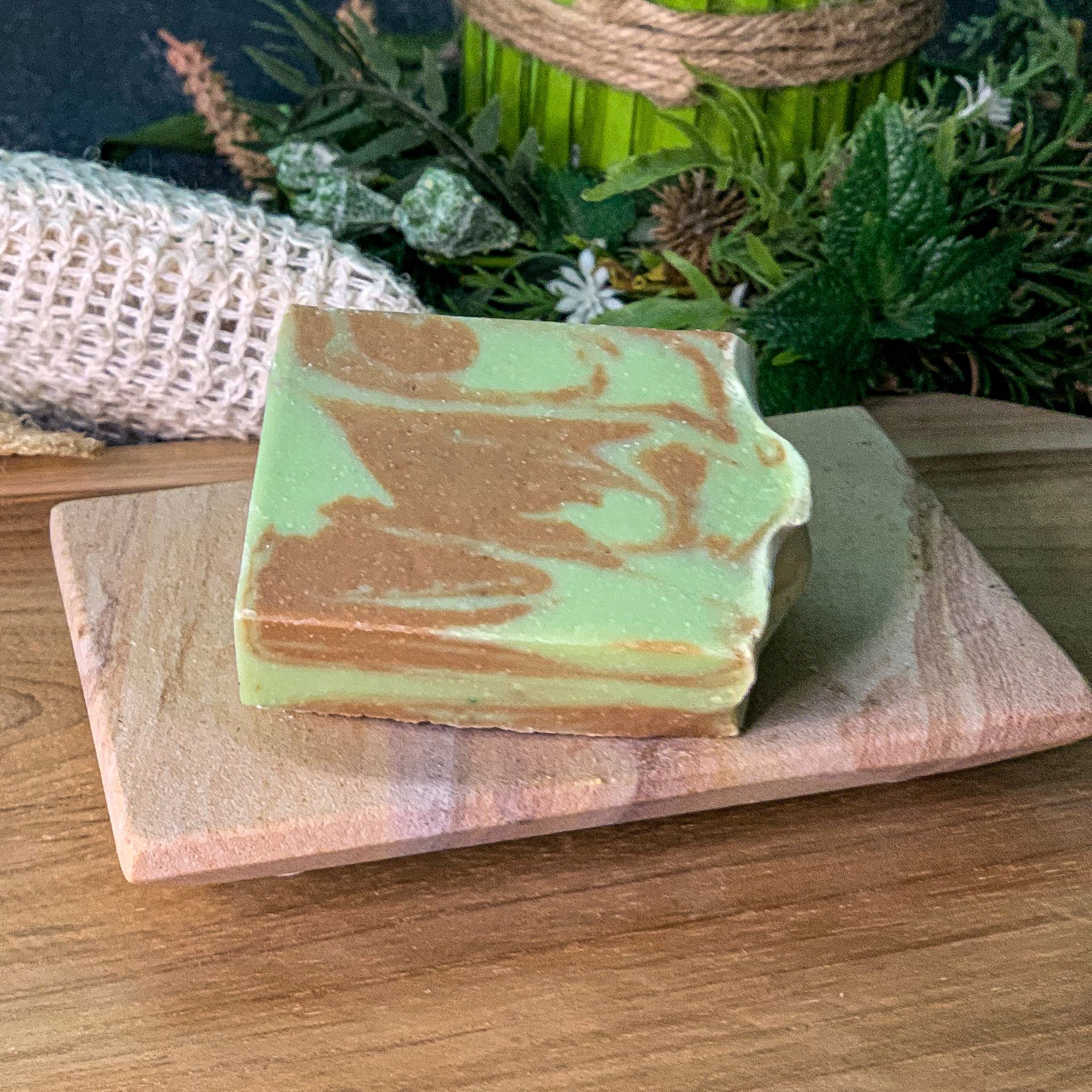 Weihnachtsgrinch Soleseife