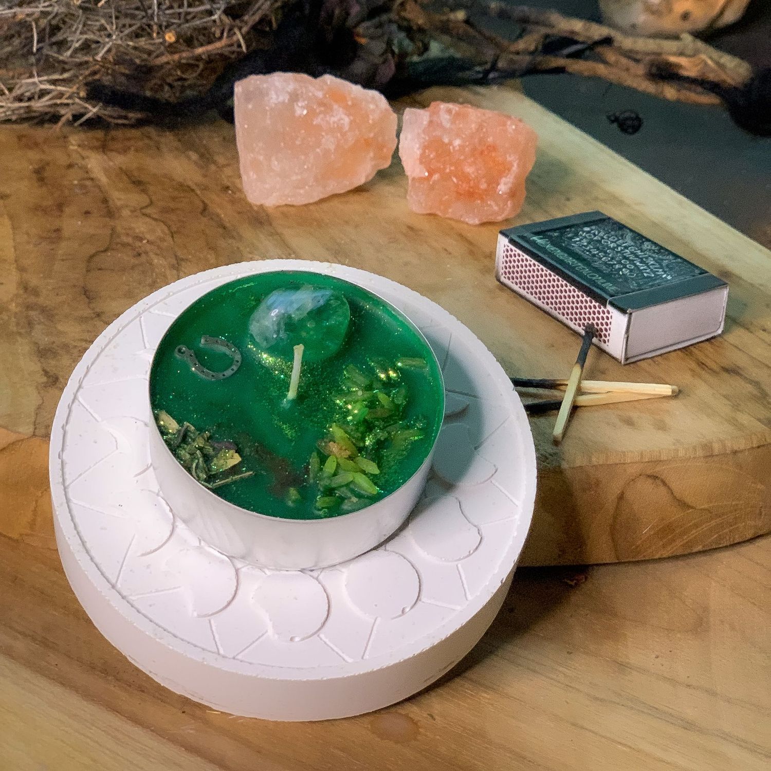 Ritual Teelicht Wohlstand