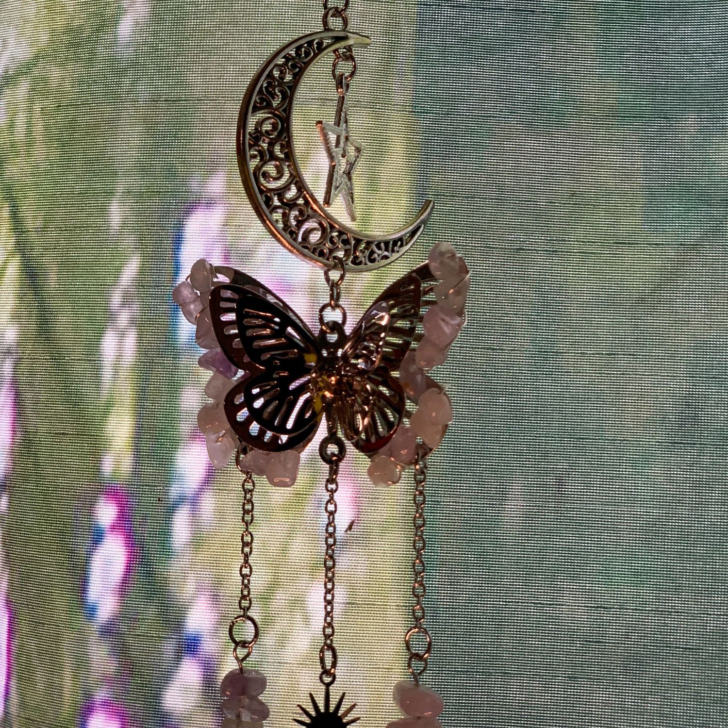 Sonnenfänger Schmetterling/ Amethyst
