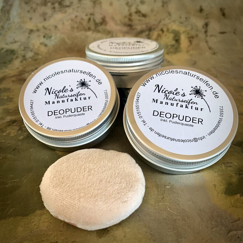 Deopuder Nachfüllpack – sanfte Trockenpflege für Achseln und Haut